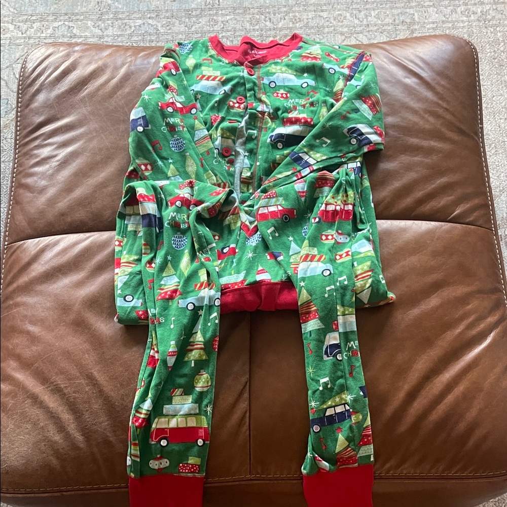 Hatley - Little Blue House Christmas Union Suit